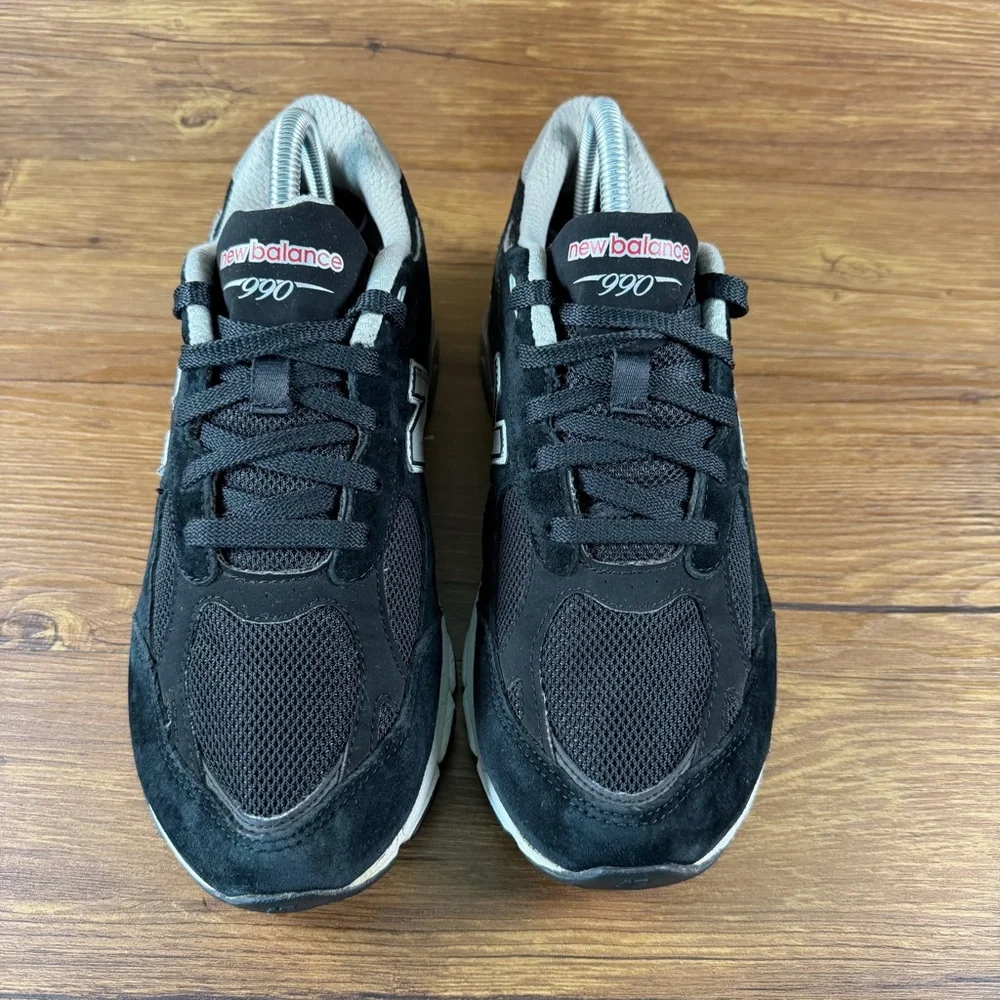 NEW BALANCE 990v3 Black Suede‎ Sneakers Men’s Size 7 Shoes